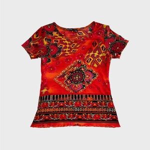 Stunning JPG Inspired mesh top